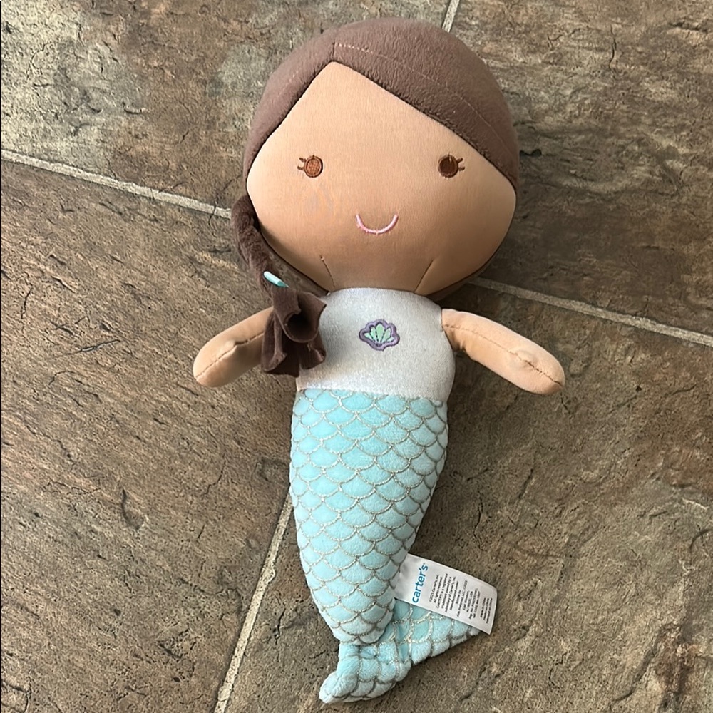 Carter's Blue and Brown Stuffed Animal Collection